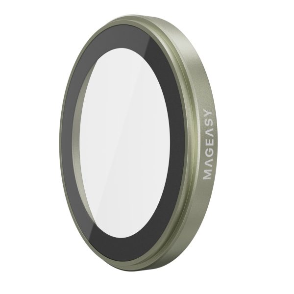 Mageasy Lenz Sapphire Camera Lens Protector For Iphone 17-Sage