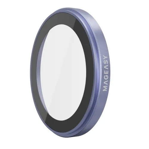 Mageasy lenz sapphire camera lens protector for iphone 17-sky blue