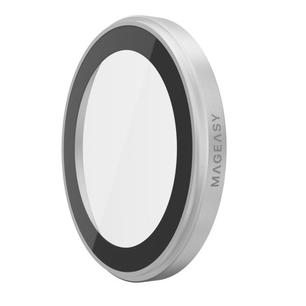 Mageasy Lenz Sapphire Camera Lens Protector For Iphone 17-Silver