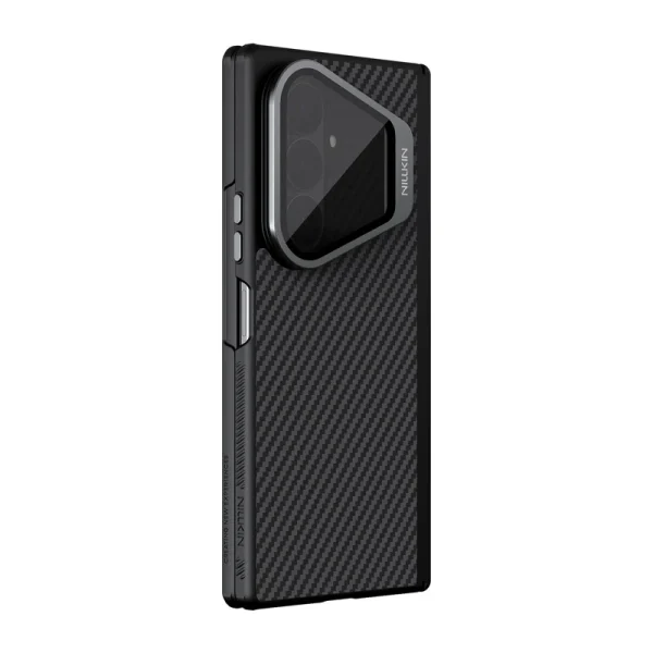 Nillkin CarboProp Magnetic Black Mirror Cover Version Aramid Fiber Armor Case for Samsung Galaxy Z Fold 8 Ultra