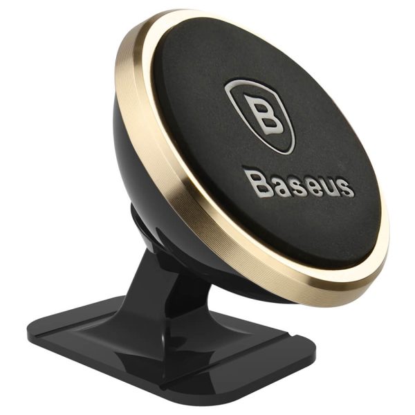360 Adjustable Magnetic Phone Mount Gold