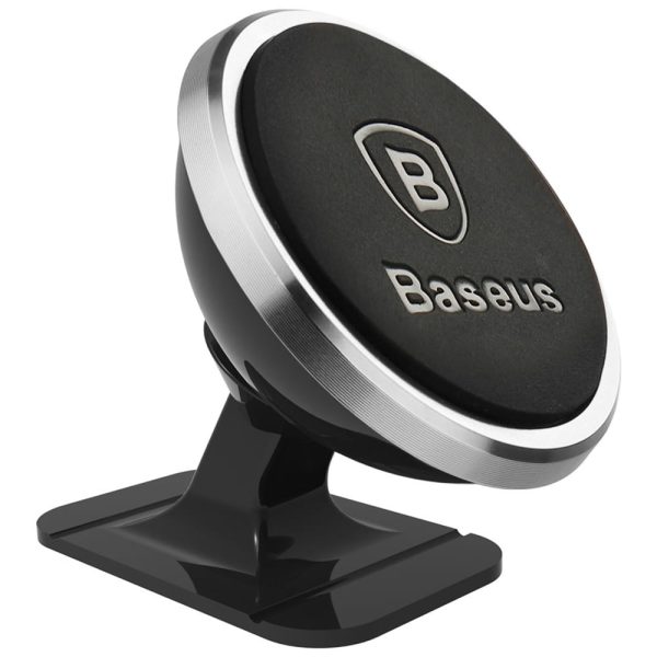 360 Adjustable Magnetic Phone Mount Silver