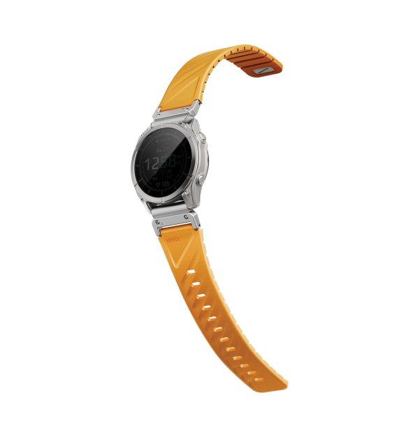 UNIQ Fluo magnetic strap for Garmin smartwatches 22mm, orange