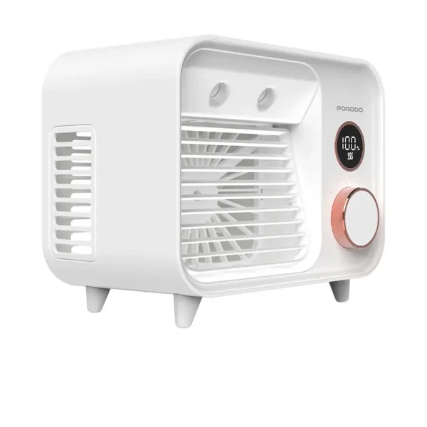 Porodo Lifestyle Mini Mist Fan Desktop Air Cooler - White