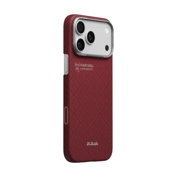 PITAKA iPhone 17 Pro Max Edge Case Harvard Crimson