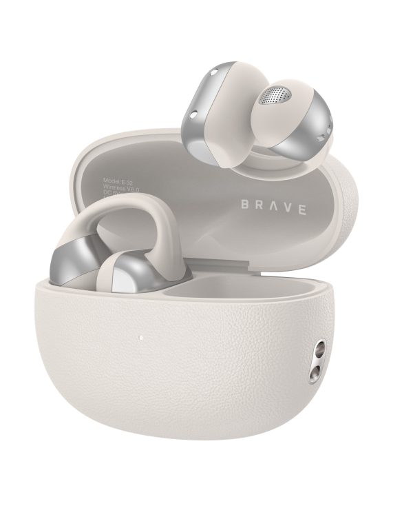 BRAVE CLIPFIT Pro Wireless Earphone  Beige