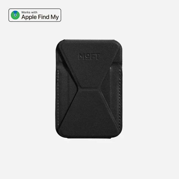 Moft Find My Mag Safe Wallet Stand Jet Black