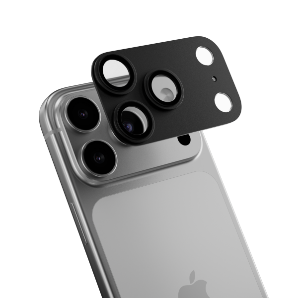 MAGEASY LENZSHIELD METAL OPTICAL CAMERA LENS & PLATEAU PROTECTOR FOR IPHONE 18 PRO - SLATE
